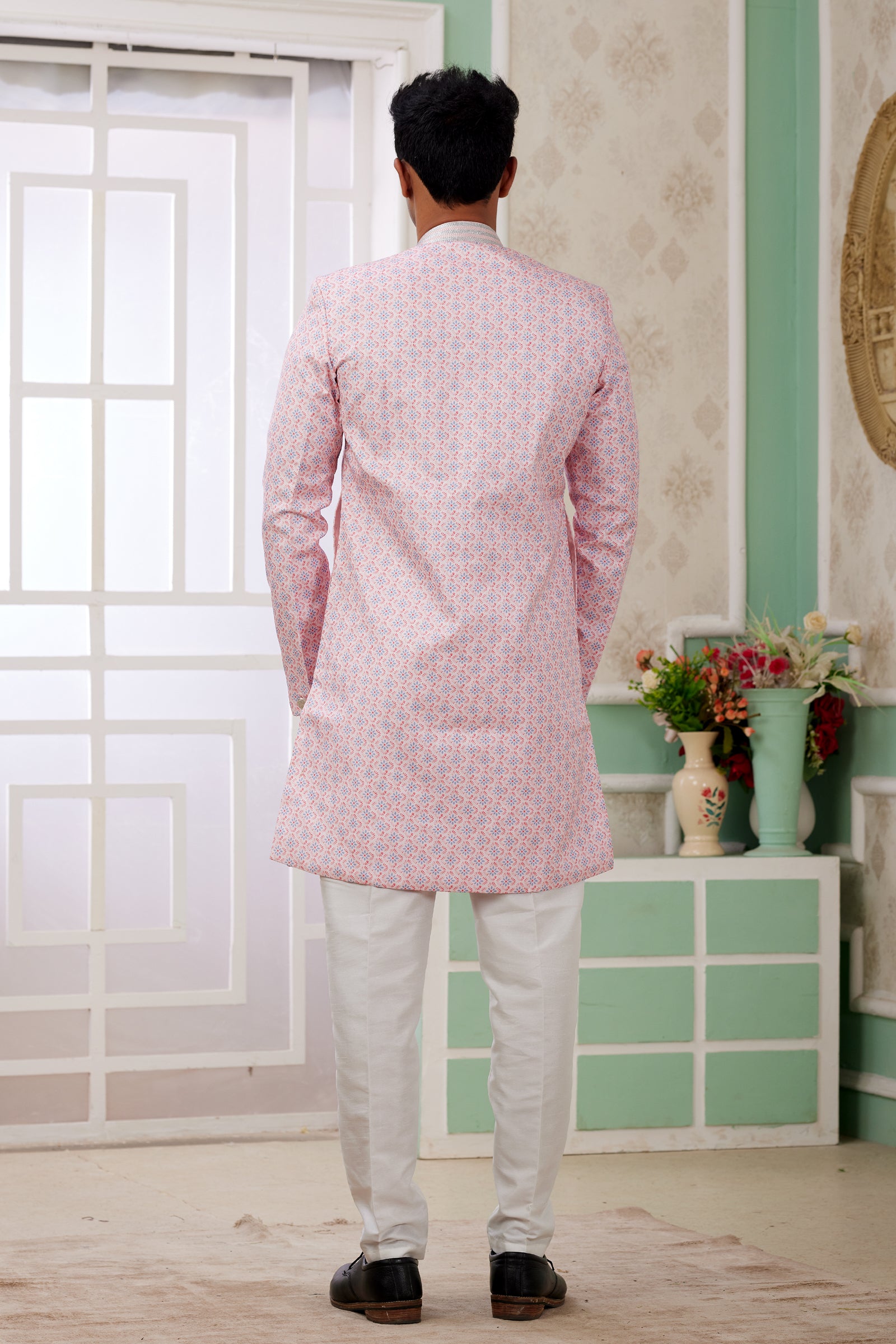 Indian Mens Designer Wedding Bollywood Party Wear Semi Indo Western