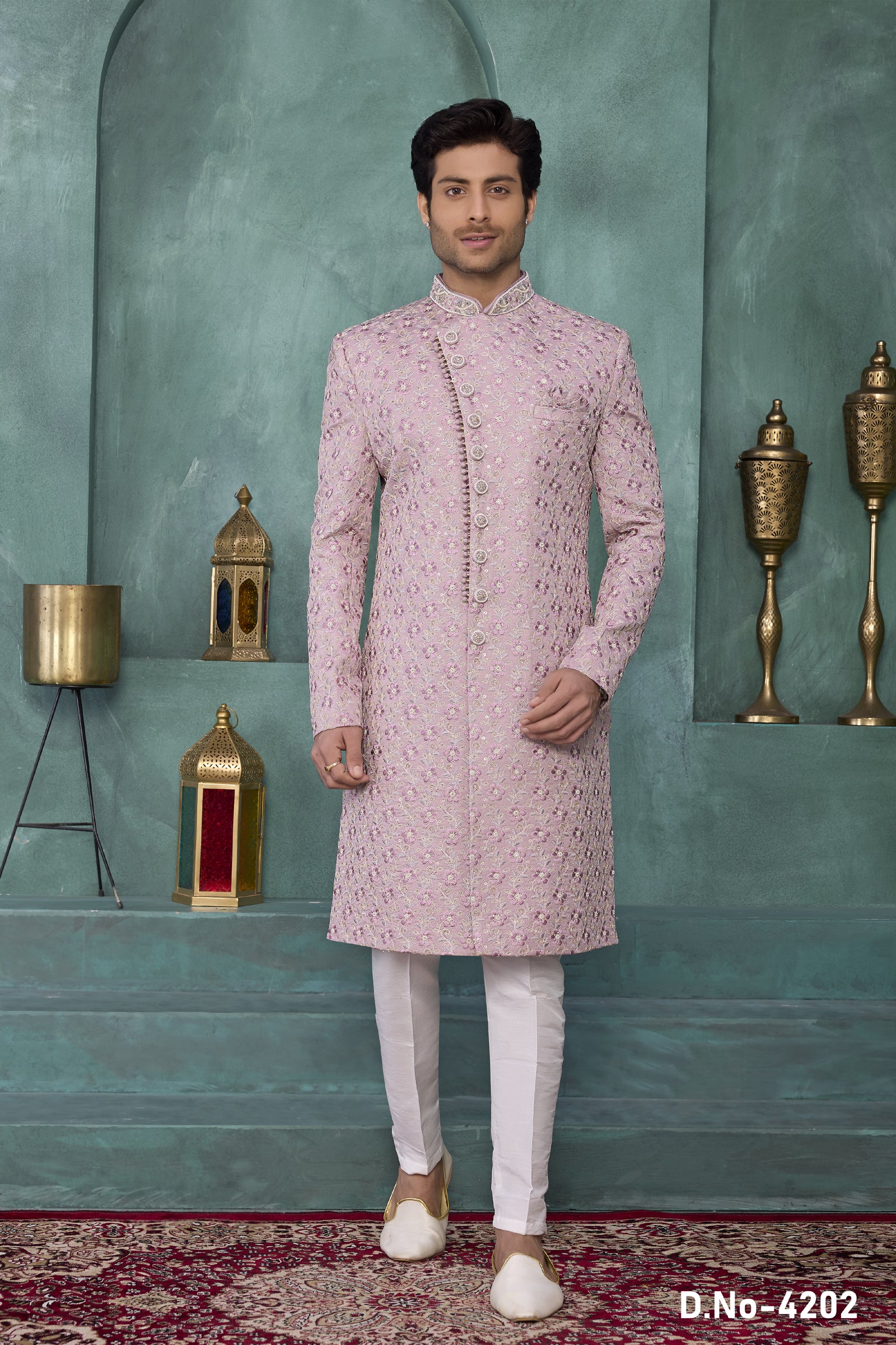 Indian Mens Designer Bollywood Ethnic Wear Traditional Sherwani Dress India