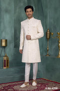 Indian Mens Designer Wedding Bollywood Wear Traditional Sherwani Clothing India